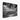 tropical black and white canvas art with a leaning palm tree on the water